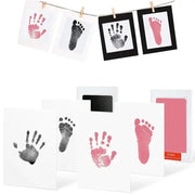 Safe Non Toxic Baby Footprint Kit Inkless No Touch Handprint For 0 To 12 Months Newborn Souvenir
