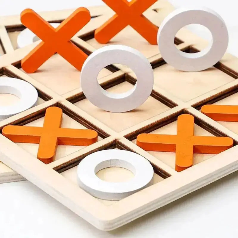 Montessori Wooden Toy Mini Chess Puzzle For Early Learning Brain Training For Children And Kids