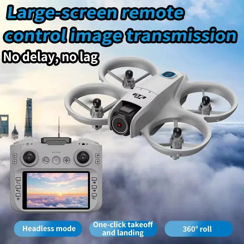 GT3 Max drone with large-screen remote controller and prop guards for aerial photography