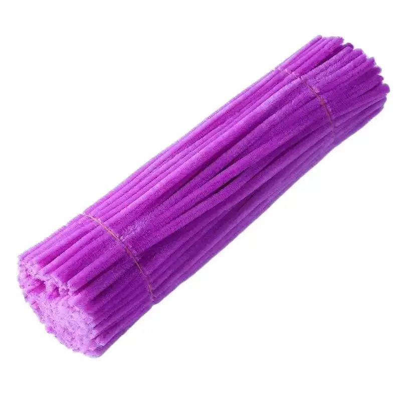 100 Count 30cm Chenille Stems Pipe Cleaners For Kids Crafts Educational Toys Colorful Bulk DIY Craft Supplies