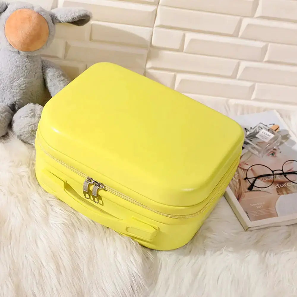 VoyageLite 14 Inch Lightweight Travel Cosmetic Case Waterproof Carry On Organizer For Toiletries And Makeup