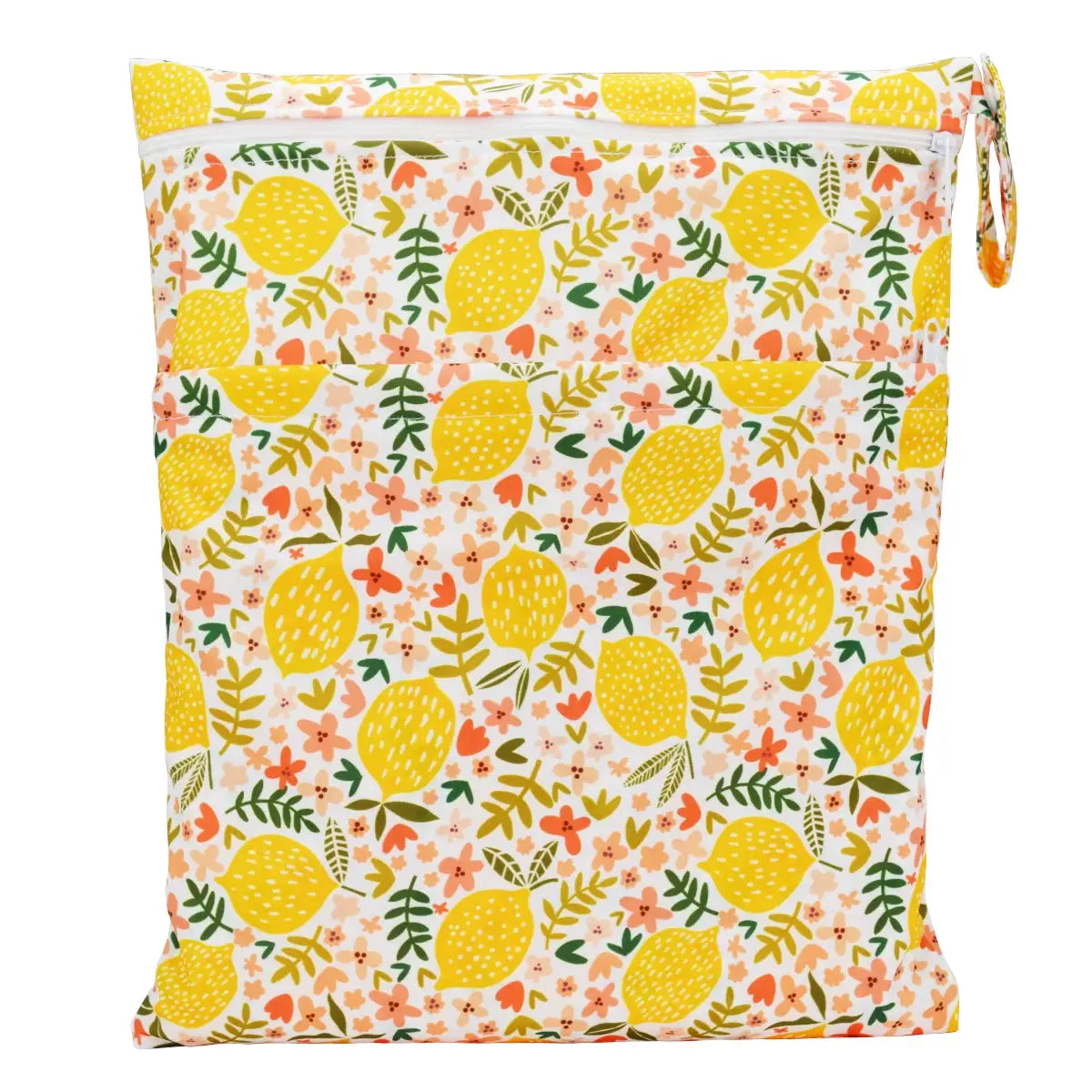Sigzagor Wet Dry Bag With Two Zippers Waterproof Reusable 36cm By 29cm For Baby Diapers Nappies Soiled Clothes Swimwear
