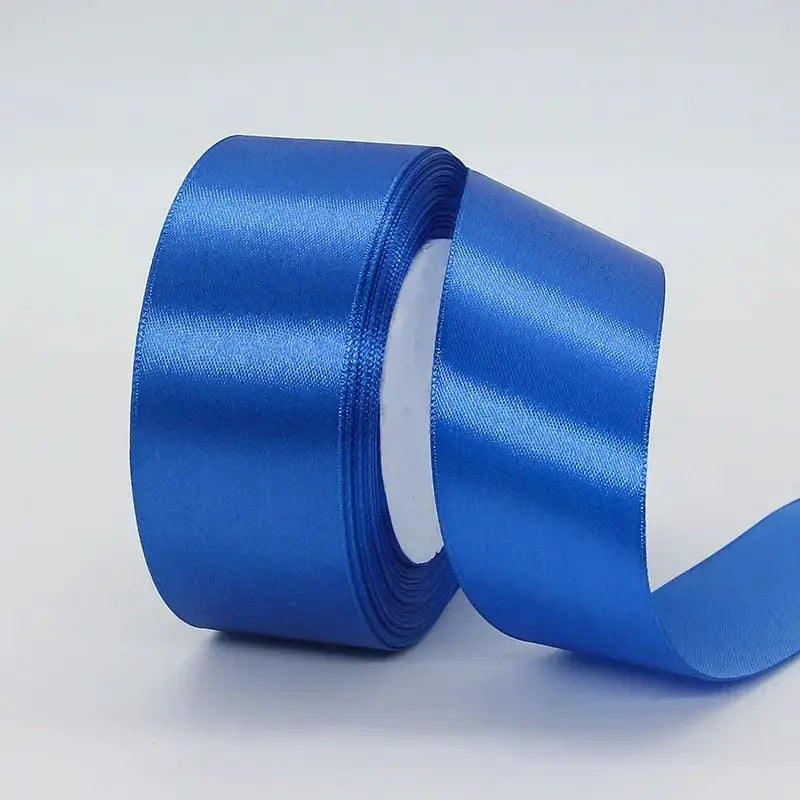 22 Meters Satin Ribbon Assorted Colors 6mm Wide 100 Percent Polyester Gift Wrap Craft Bow