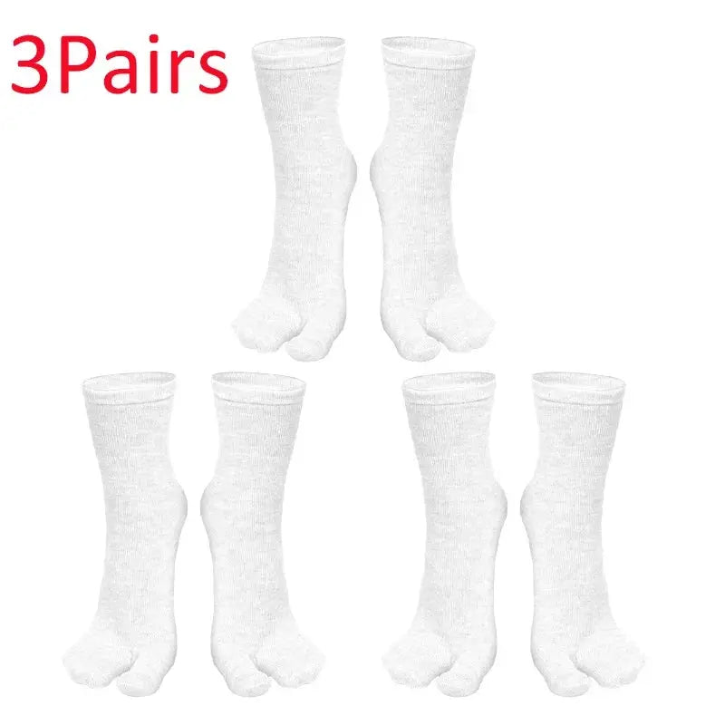 Fashion Japanese Style Tabi Toe Socks For Men Women Split Toe Socks For Geta Zori Flip Flops And Sandals Fiber