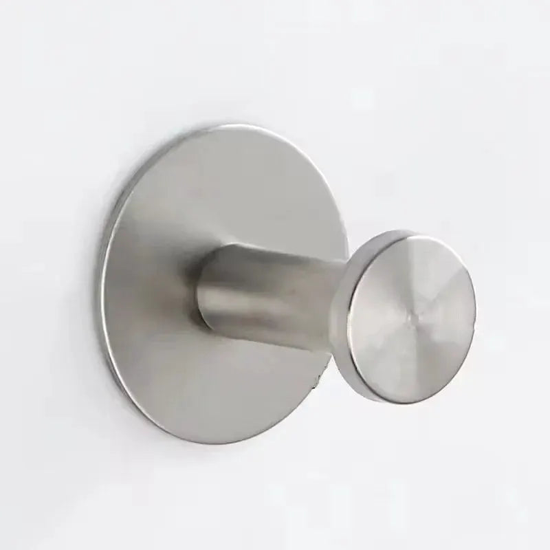 Extra Sticky Stainless Steel Towel Hooks Wall Mount Rustproof Hanger
