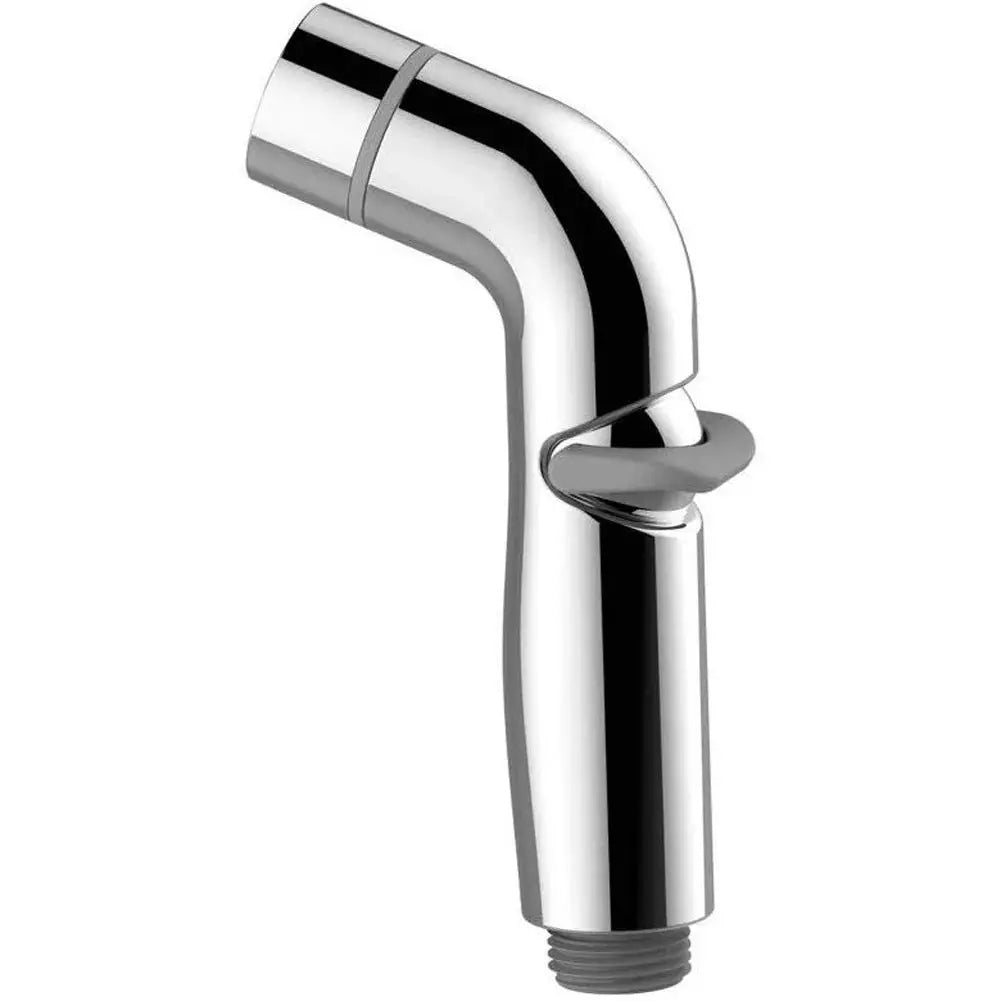 Simples Market chrome toilet bidet sprayer with side lever and threaded connector.