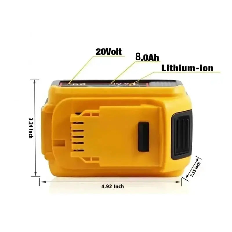 DeWalt Cordless LED Spotlight Portable Outdoor Work Light for Fishing and Emergencies 18V Battery Compatible