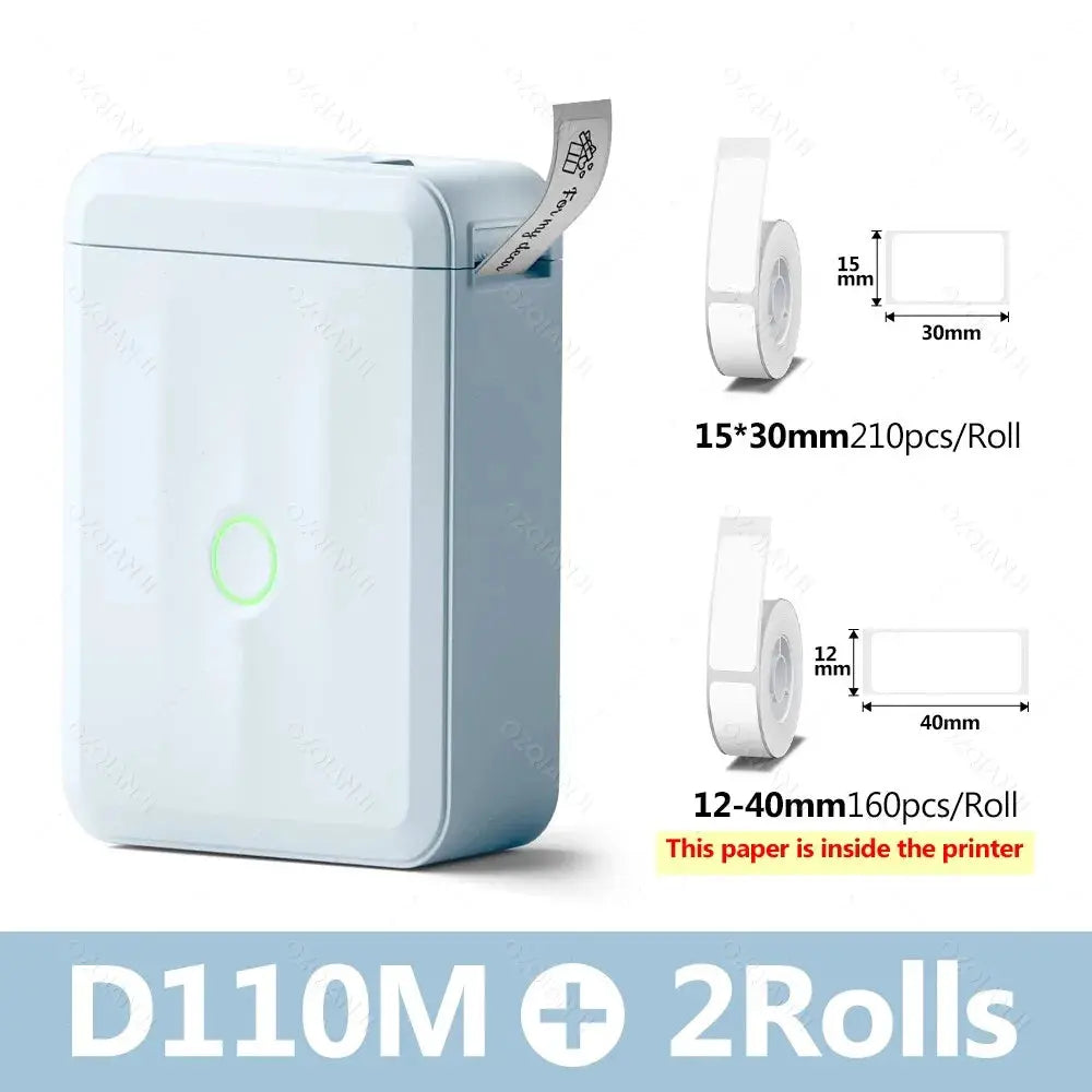 Niimbot D110 Smart Portable Direct Thermal Label Printer With Wireless