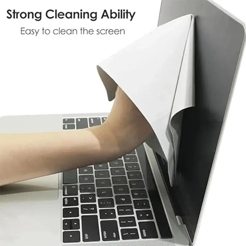 MacBook Pro Keyboard And Screen Protection Microfiber Dustproof Blanket And Cloth For 13 15 16 Inch Laptops
