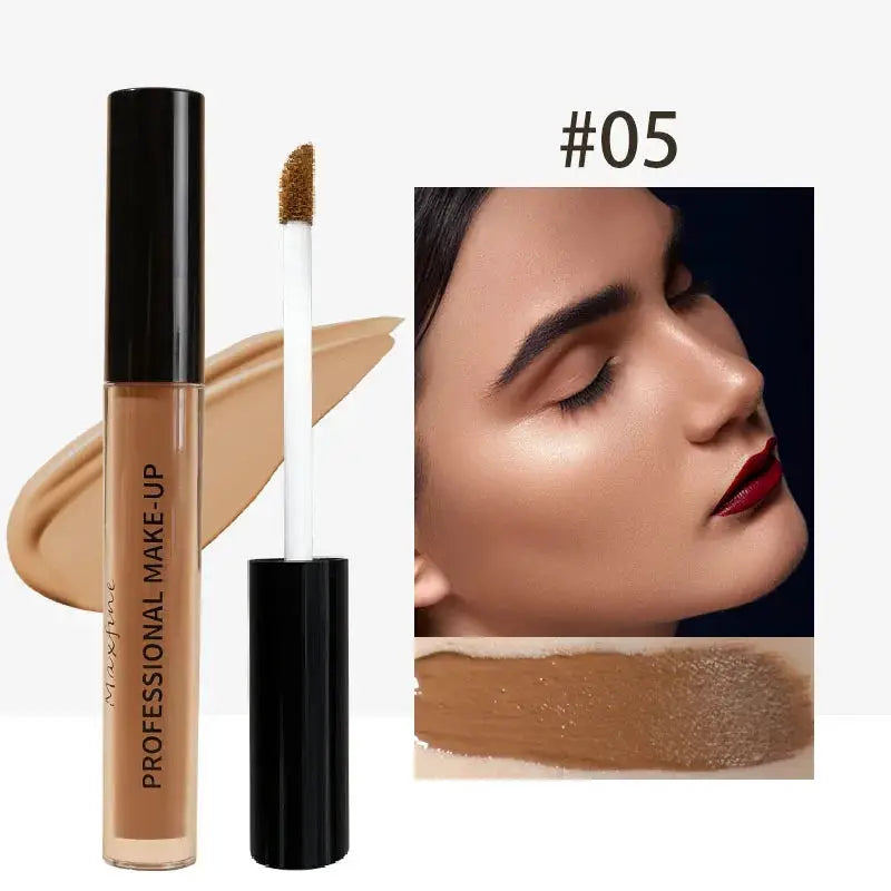 Glowuxe Liquid Concealer Matte High Coverage Waterproof Oil Control Moisturizing Long Lasting