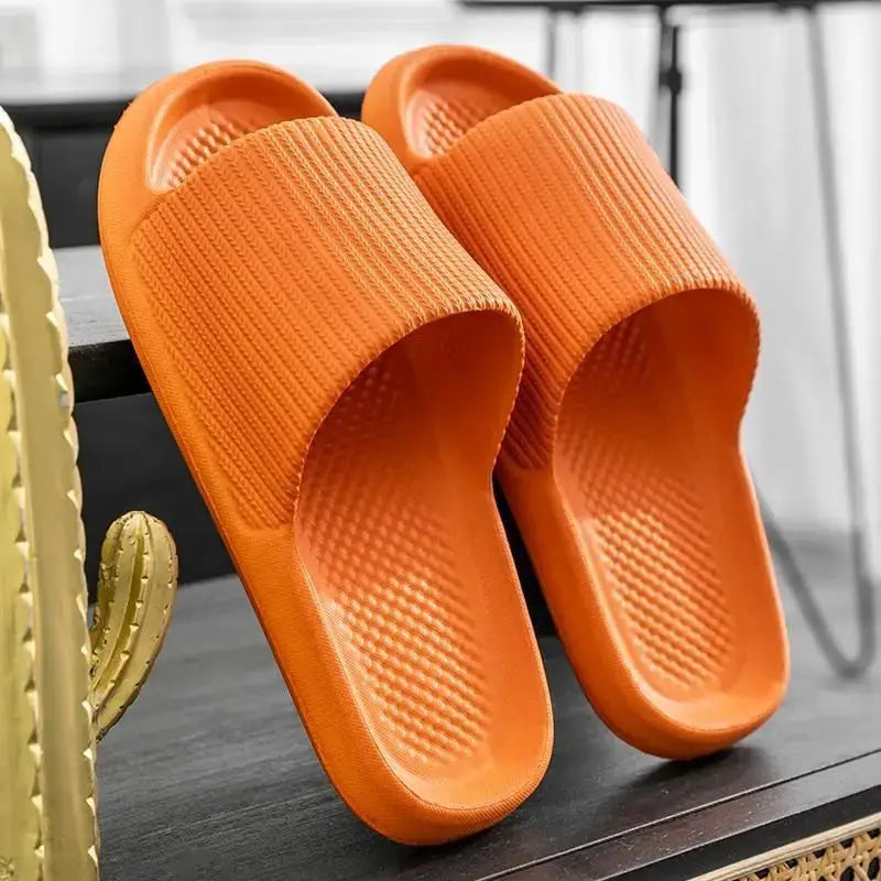 CloudStep Thick Platform Indoor Slippers For Women Non Slip EVA Soft Sole Comfort Lightweight Summer House Shoes