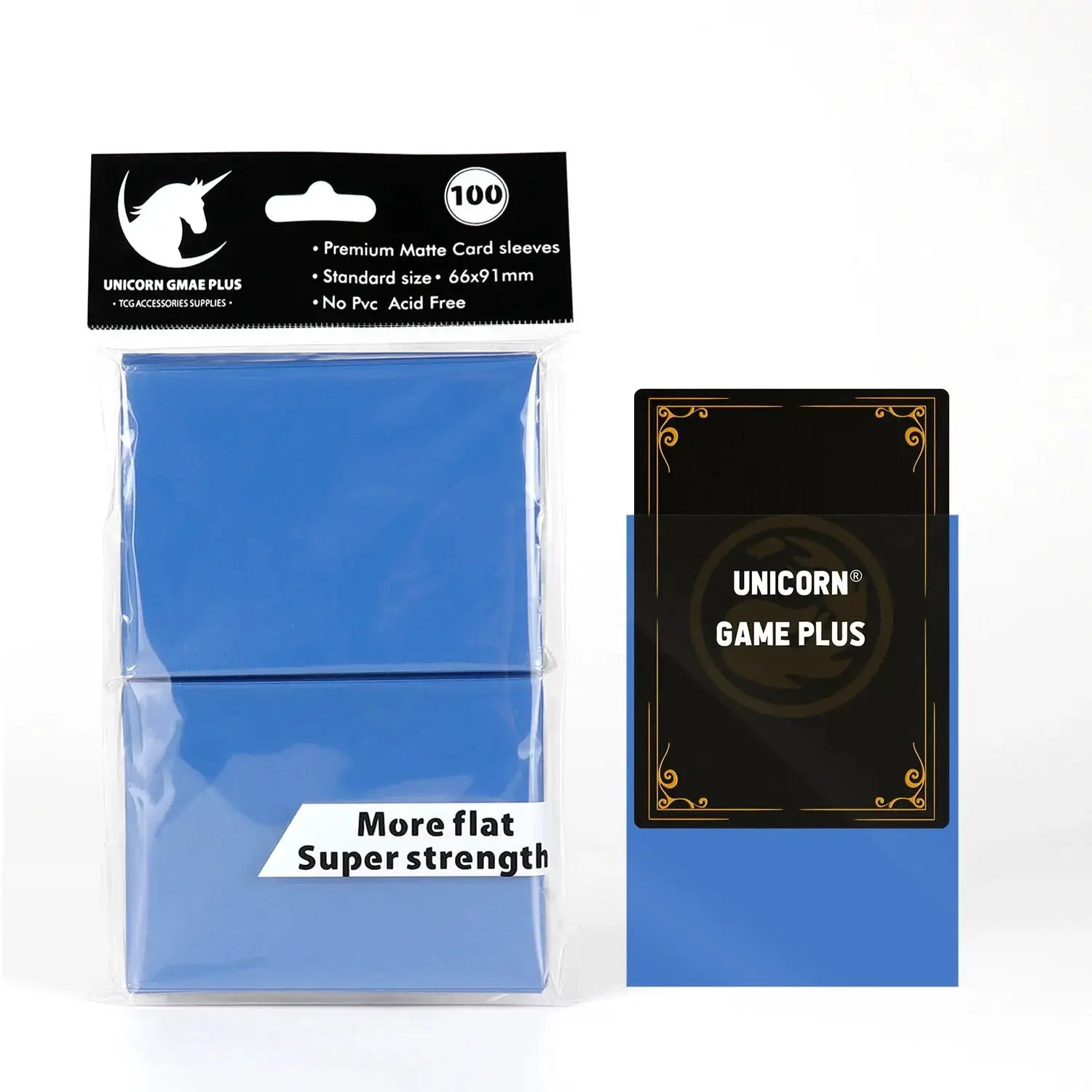 100 Pcs Matte 66x91mm Standard Size Card Sleeves For TCG Trading Cards Board Games Tarot Shield