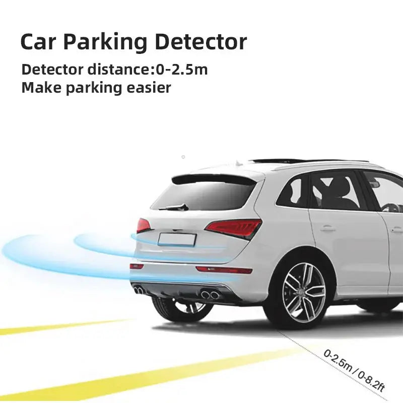 Risingon 12V car parking sensor kit with 4 sensors and buzzer