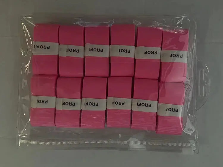 12pcs New Laminated Sticky Overgrips For Tennis Badminton Rackets And Fishing Rod Wrapping Tape Quick Dry Breathable