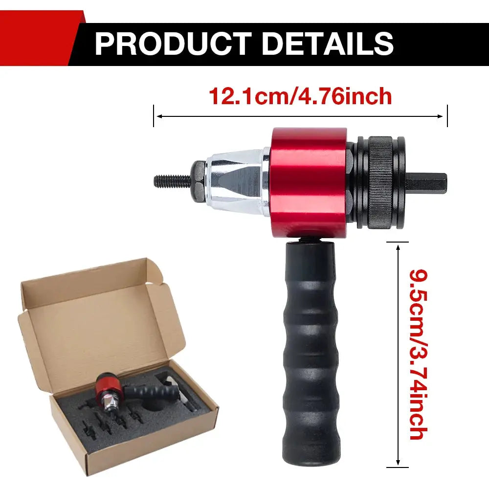 Electric Rivet Nut Gun M3 M4 M5 M6 M8 Industrial Grade Nut Riveting Tool For Fast Reliable Repairs