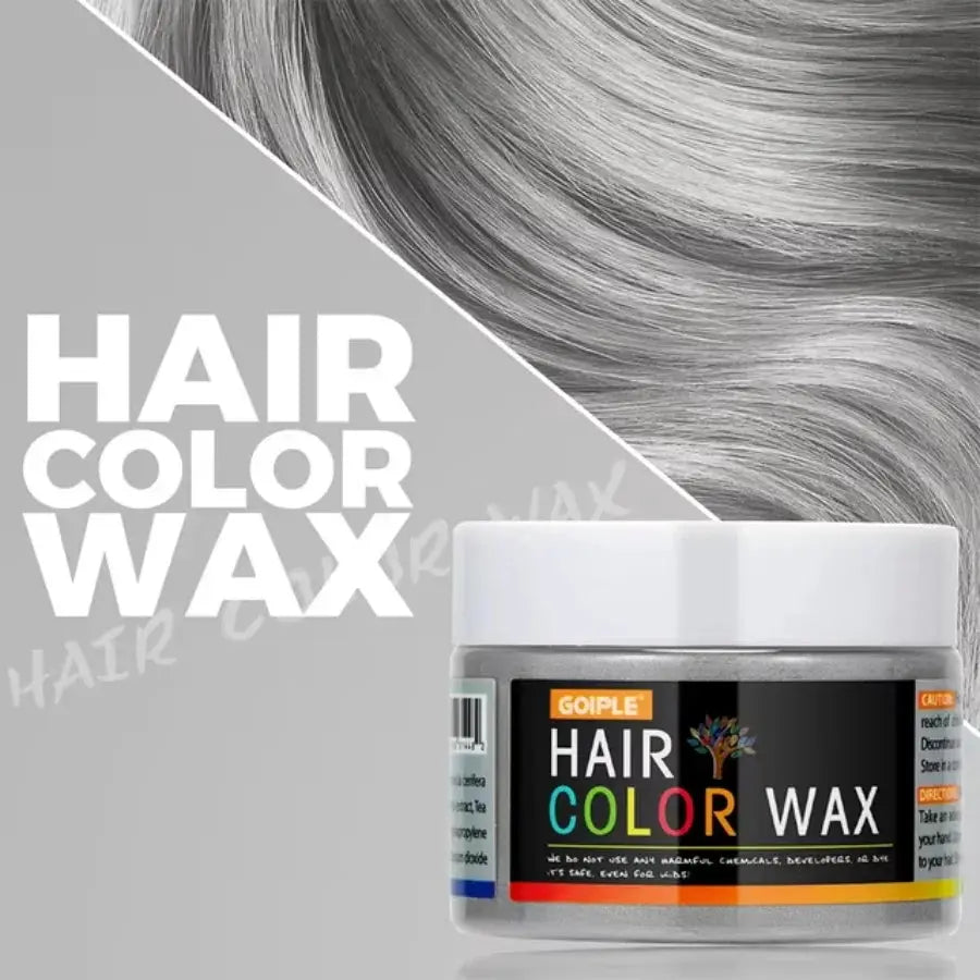 Valentines Day DIY Hair Dyed Mud Colour Wax Easy To Wash Coloring Cream For Hair Beard And Eyebrows