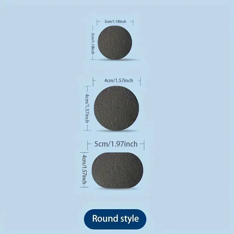 Six Pieces Sports Shoe Repair Patches Self Adhesive Insole Patches For Inside Shoes And High Heels Anti Wear