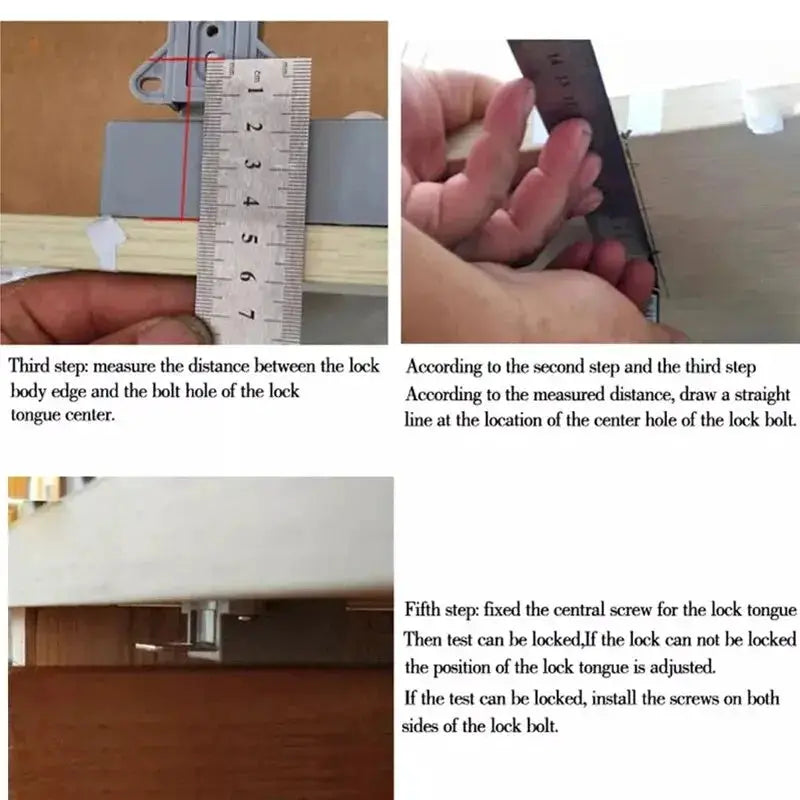 Simples Market Smart Invisible RFID Lock for furniture cabinets, hidden installation, no drilling.