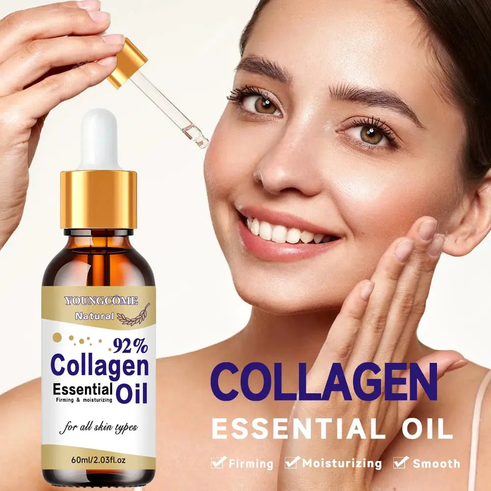 Collagen Peptide Anti Aging Serum For Face Skin Brightening Reduces Fine Lines And Wrinkles Heals And Repairs Skin