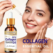 Collagen Peptide Anti Aging Serum For Face Skin Brightening Reduces Fine Lines And Wrinkles Heals And Repairs Skin