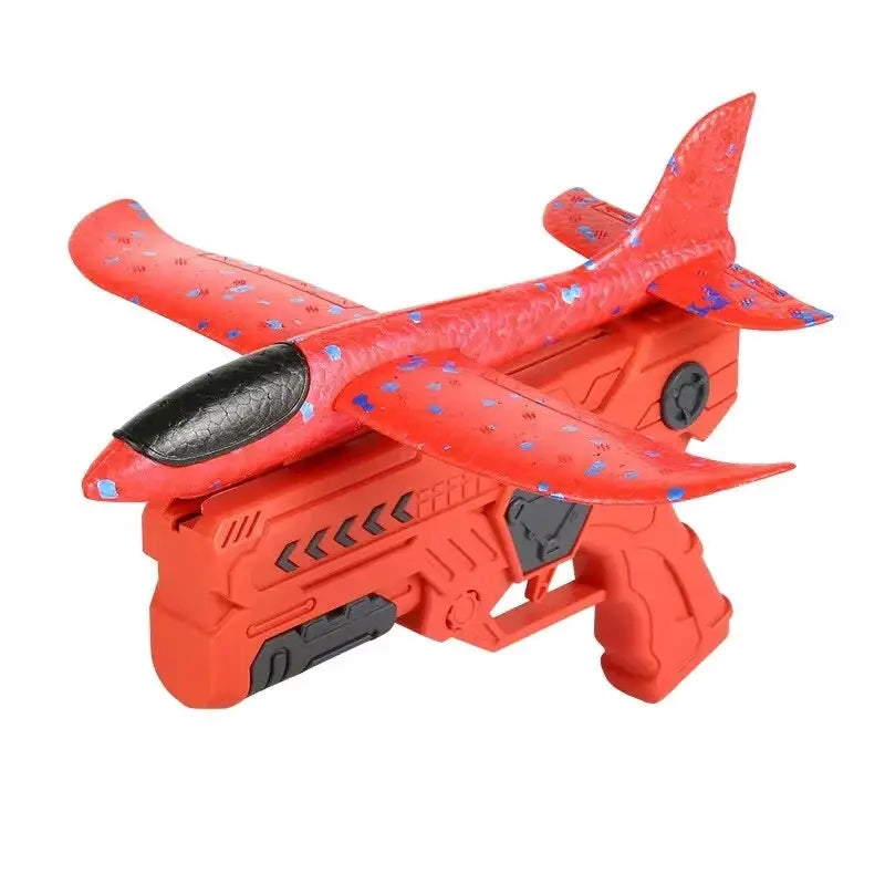 Kids Foam Ejection Aircraft Toy For Outdoor Play Encouraging Parent Child Bonding And Safe Durable Flight