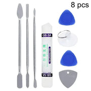 8 In 1 Mobile Phone Repair Tool Kit With Metal Spudger Prying Tools For iPhone Samsung Smartphones Laptops Tablets