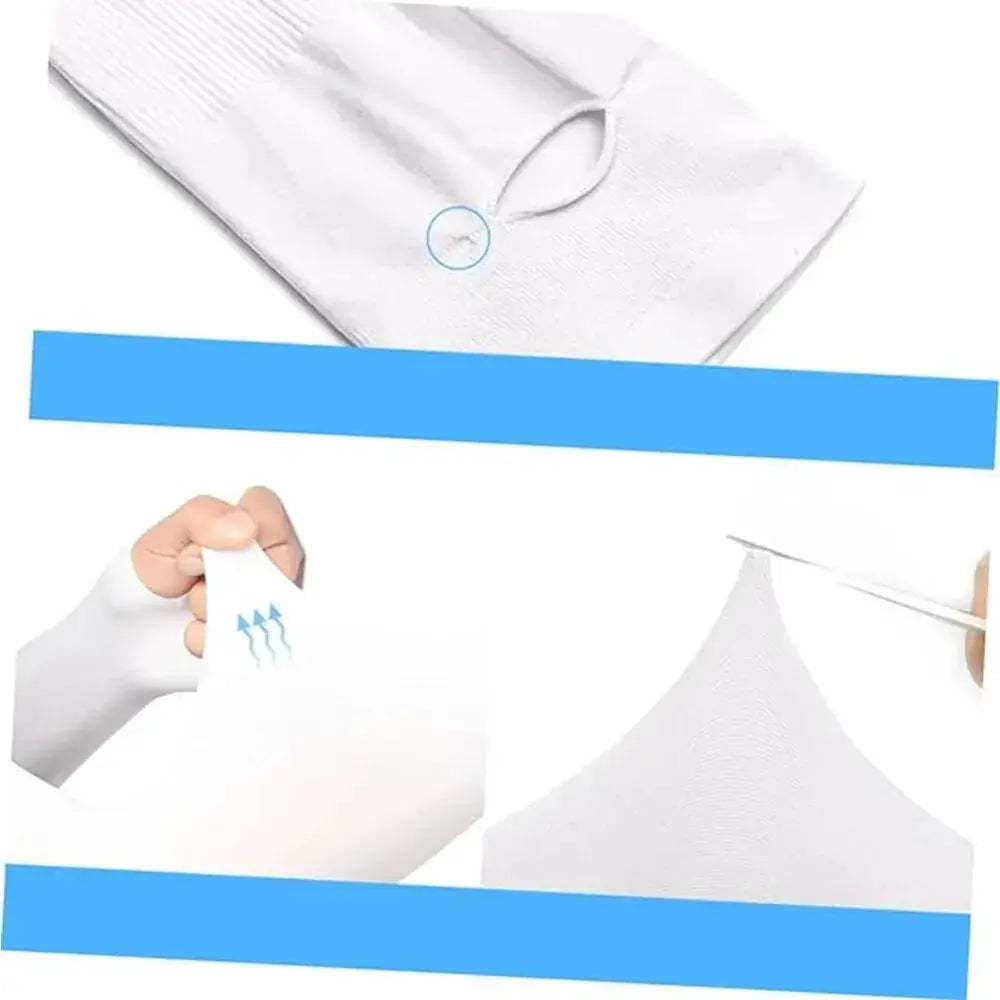 Arm Guard Sleeve With Thumb Hole UV Protection Long Arm Cover For Running Fishing Cycling Sun Shield