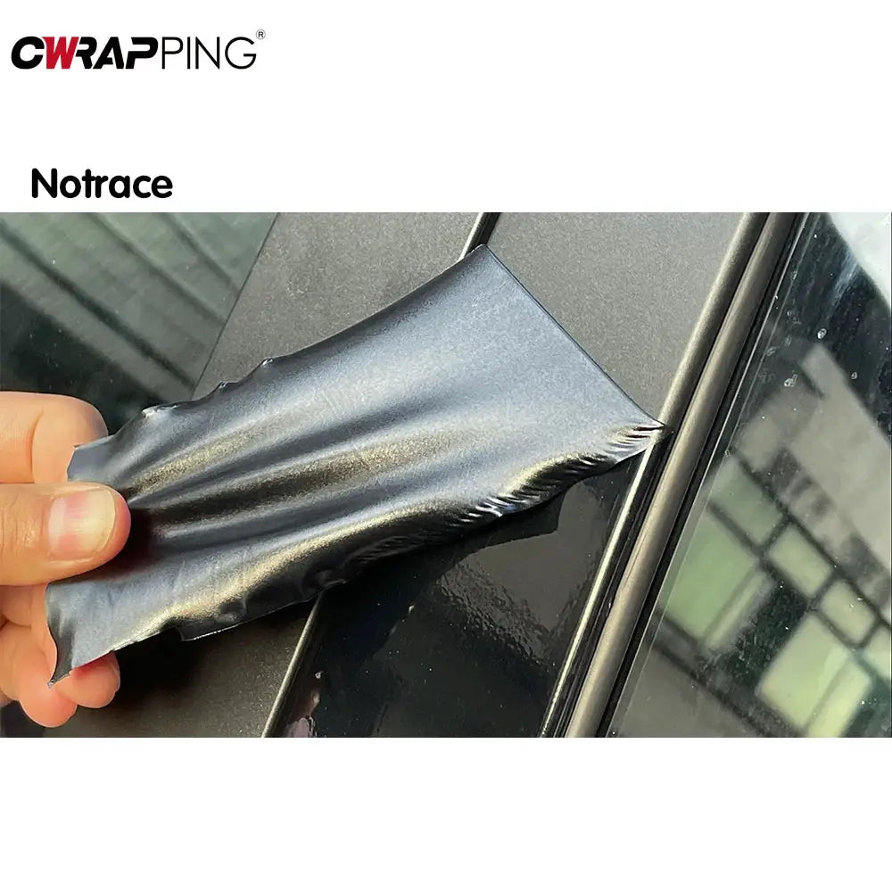 PVC car vinyl wrap matte black waterproof sheet Simples Market