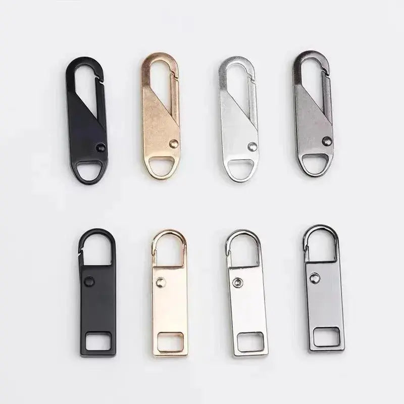 EverEase Multicolor Detachable Zipper Pulls Set Replacement Zipper For Jeans And Backpacks Quick No Sew Repair