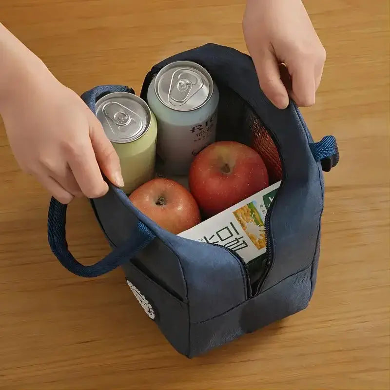 AuroraCarry Insulated Bento Lunch Bag Premium Aluminum Foil Insulation Keeps Meals Fresh Warm Or Cold Longer