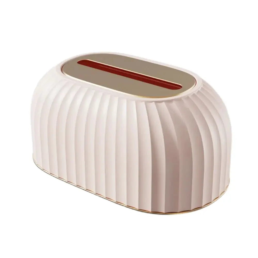 One Piece Tissue Box Holder With Spring For Home Living Room Desktop High End Light Luxury Aesthetic