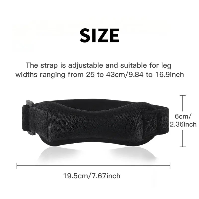Knee Patellar Tendon Support Strap Brace Adjustable Shock Absorption Compression Knee Pad Sleeve For Basketball