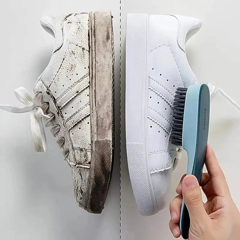 NovaClean Pro Shoe Cleaning Brush Durable Plastic Scrubbing Tool For Shoes Clothes And Home Use