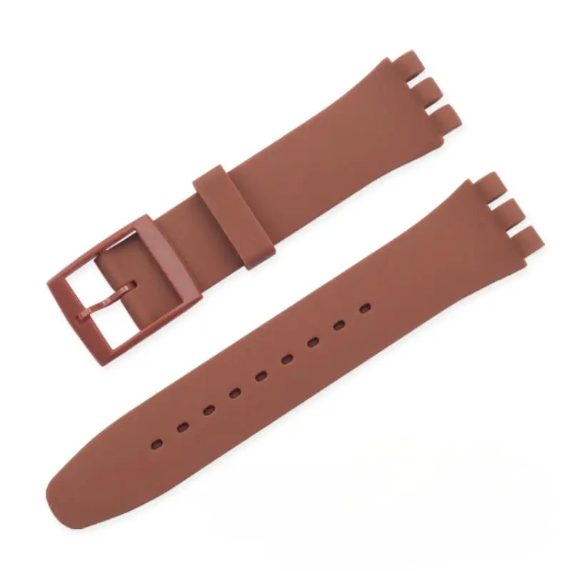 Swatch Compatible Silicone Watch Band 16mm 17mm 19mm 20mm Waterproof Colorful Rubber Strap For Men And Women