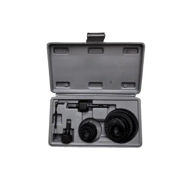 11 Piece Hole Saw Set Kit For Woodworking With Case 19mm To 64mm High Carbon Steel
