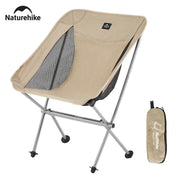 Naturehike 2024 Ultralight High Load Camping Chair Folding Outdoor Moon Chair for Garden Picnic Beach