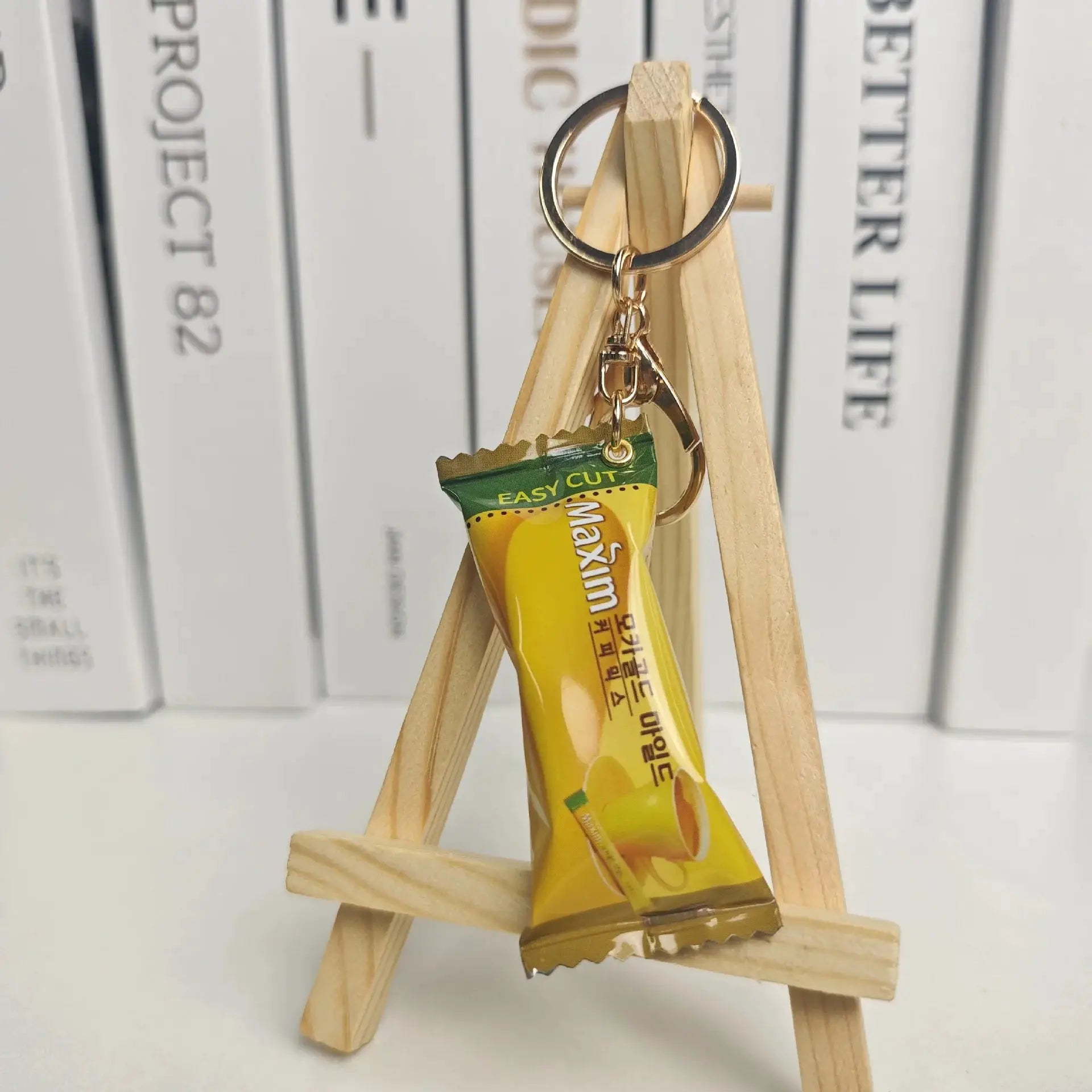 Simulation Instant Noodles Keychain Pendant For Bags Keys And Phones Cute Mini Snack Accessory Great New Year Gift