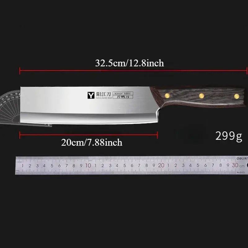 SoraChef Japanese Santoku Knife Stainless Steel Kitchen Knife For Precision Slicing Duck And Meats Ergonomic Handle