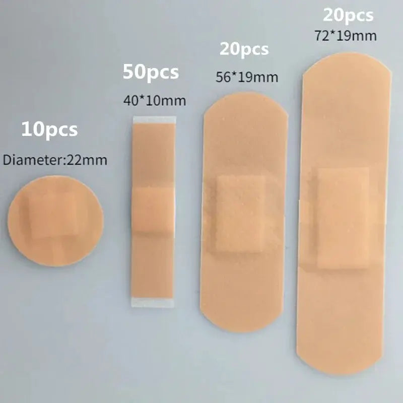 100 Count Baby Bandages Waterproof Breathable Adhesive Plaster Wound Dressings For Children