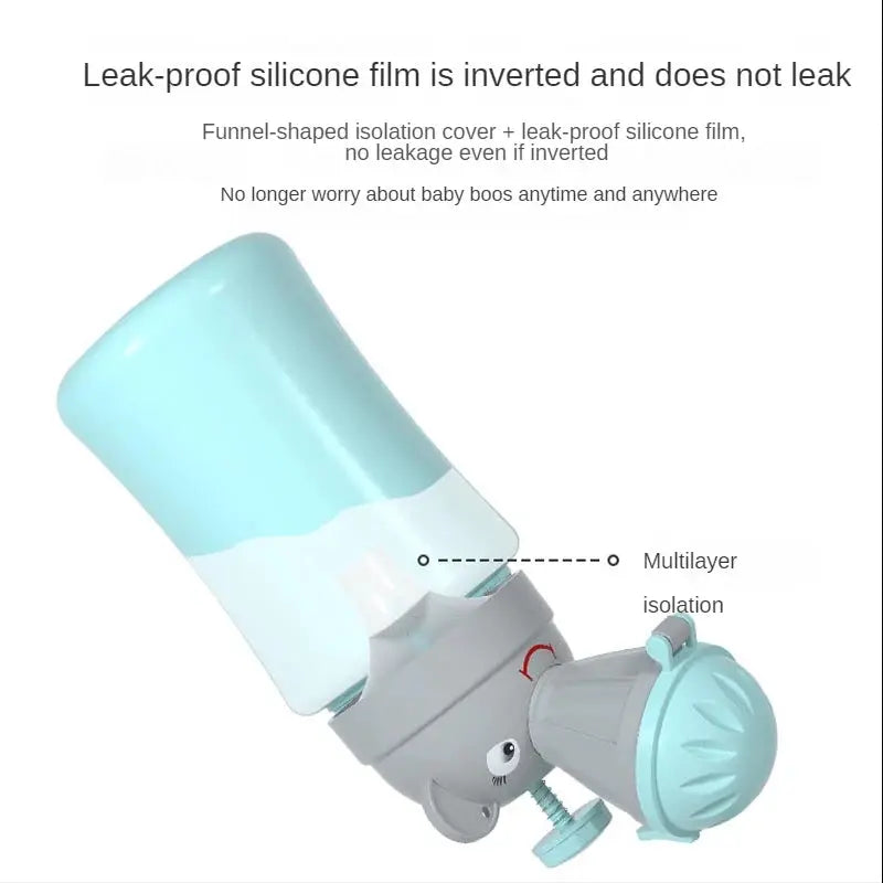 Emergency Portable Kids Urinal for Travel and Car Use Anti Leakage Shrinkable Potty 600ml 750ml for Boys and Girls