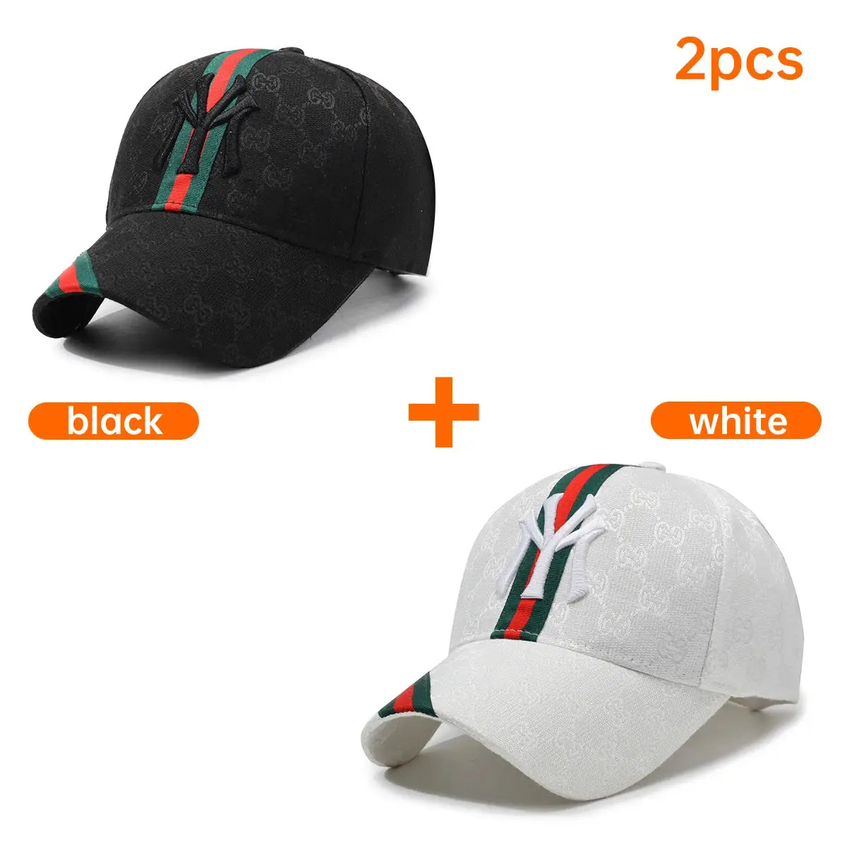 Unisex Letter Embroidery Hip Hop Hat Outdoor Adjustable Casual Baseball Cap Sunscreen Hat