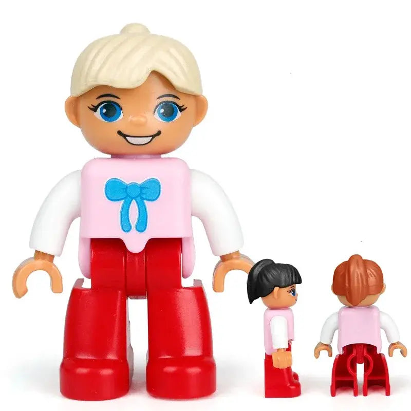 Big Building Blocks Houses Kit With Doors Windows Walls And Roof Compatible With Large Bricks Boys And Girls Toy Gifts