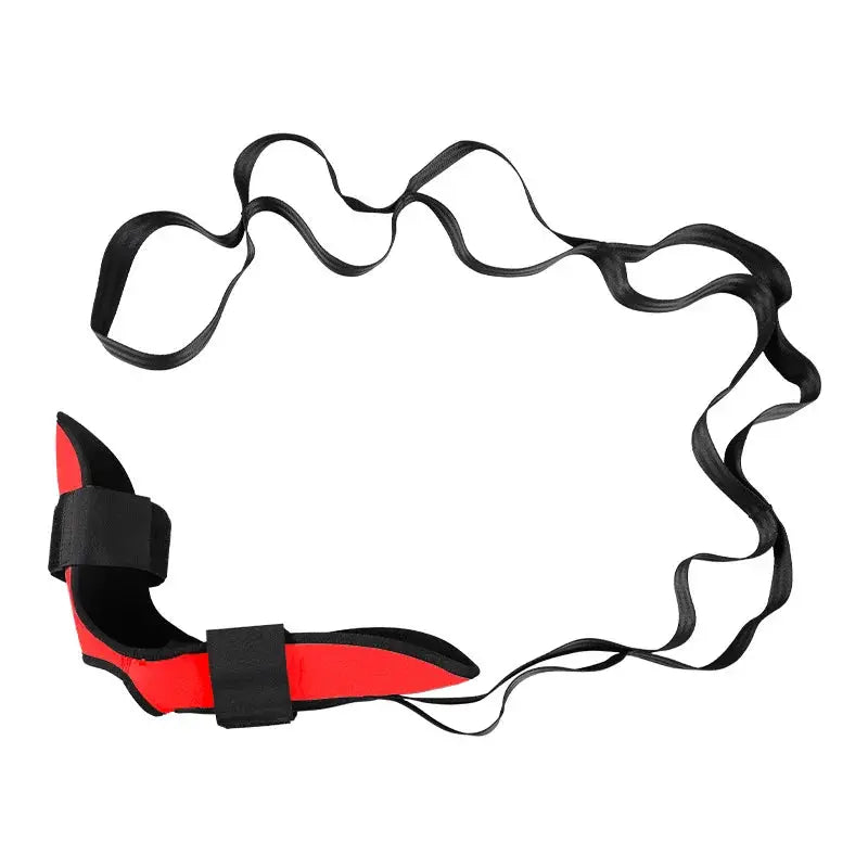 Yoga Stretching Band With Segmented Adjustment For Leg And Foot Rehabilitation Heel Calf Ankle Hip Lower Back Relief