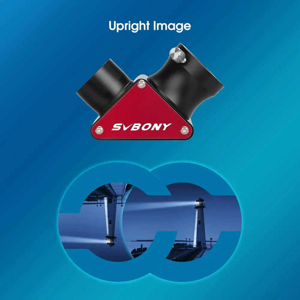 SVBONY SV188P telescope 1.25-inch 90-degree dielectric mirror diagonal with 99% reflectivity, Simples Market.