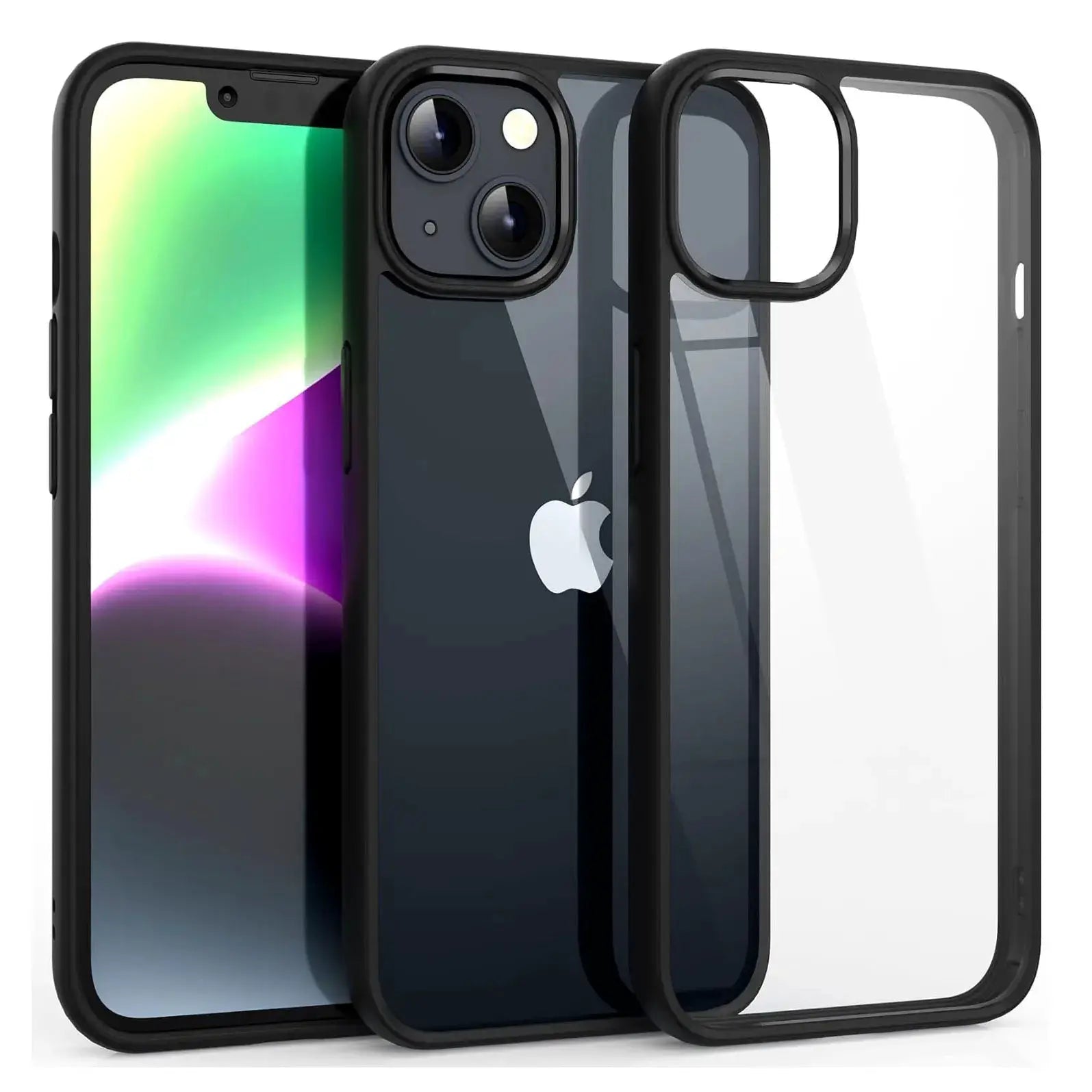 LuxShield ClearCase Luxury Soft Transparent Shockproof Bumper Case For iPhone 7 Through 16 Series