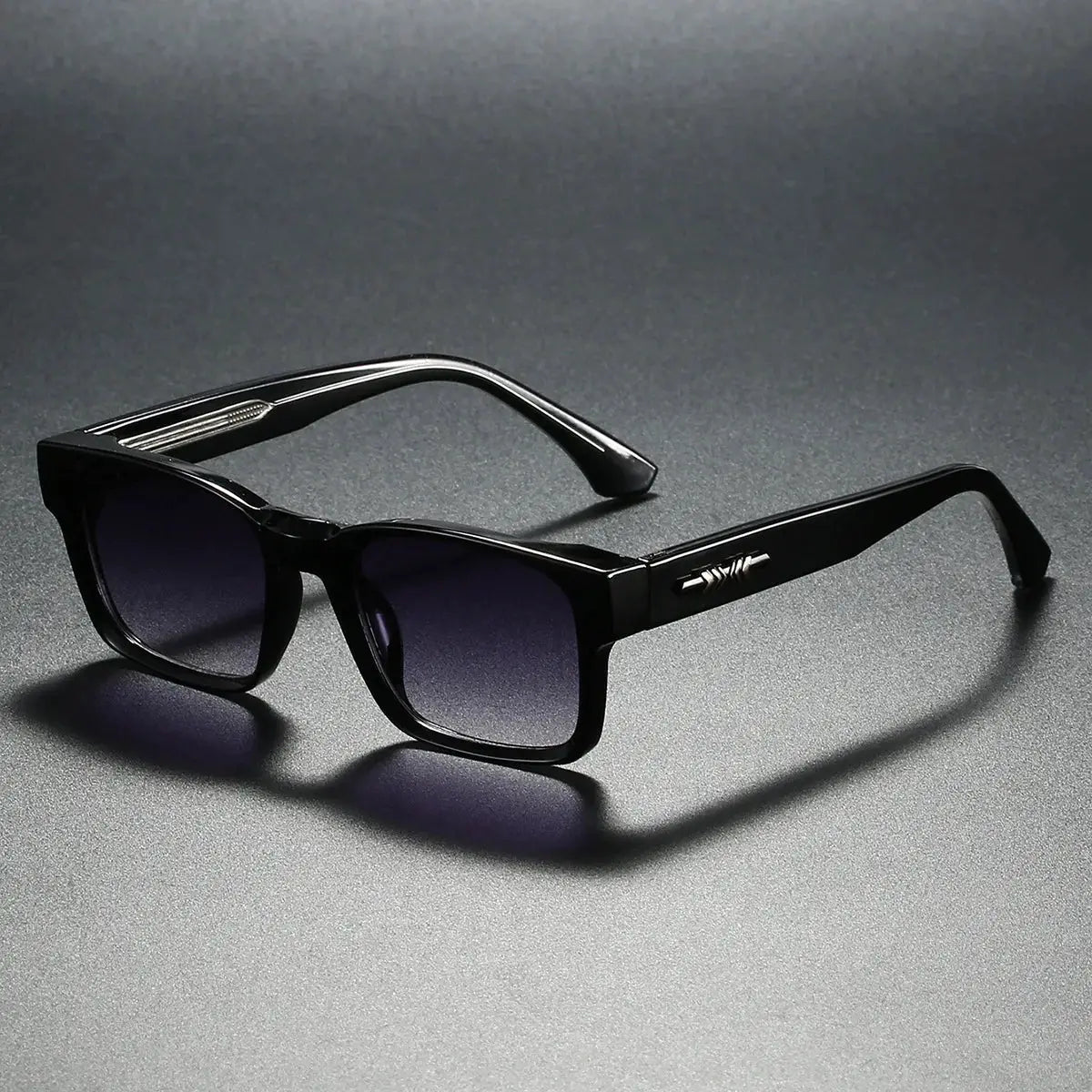 Quality Square Polarized Sunglasses For Men And Unisex With Durable Metal Core UV400 Protection