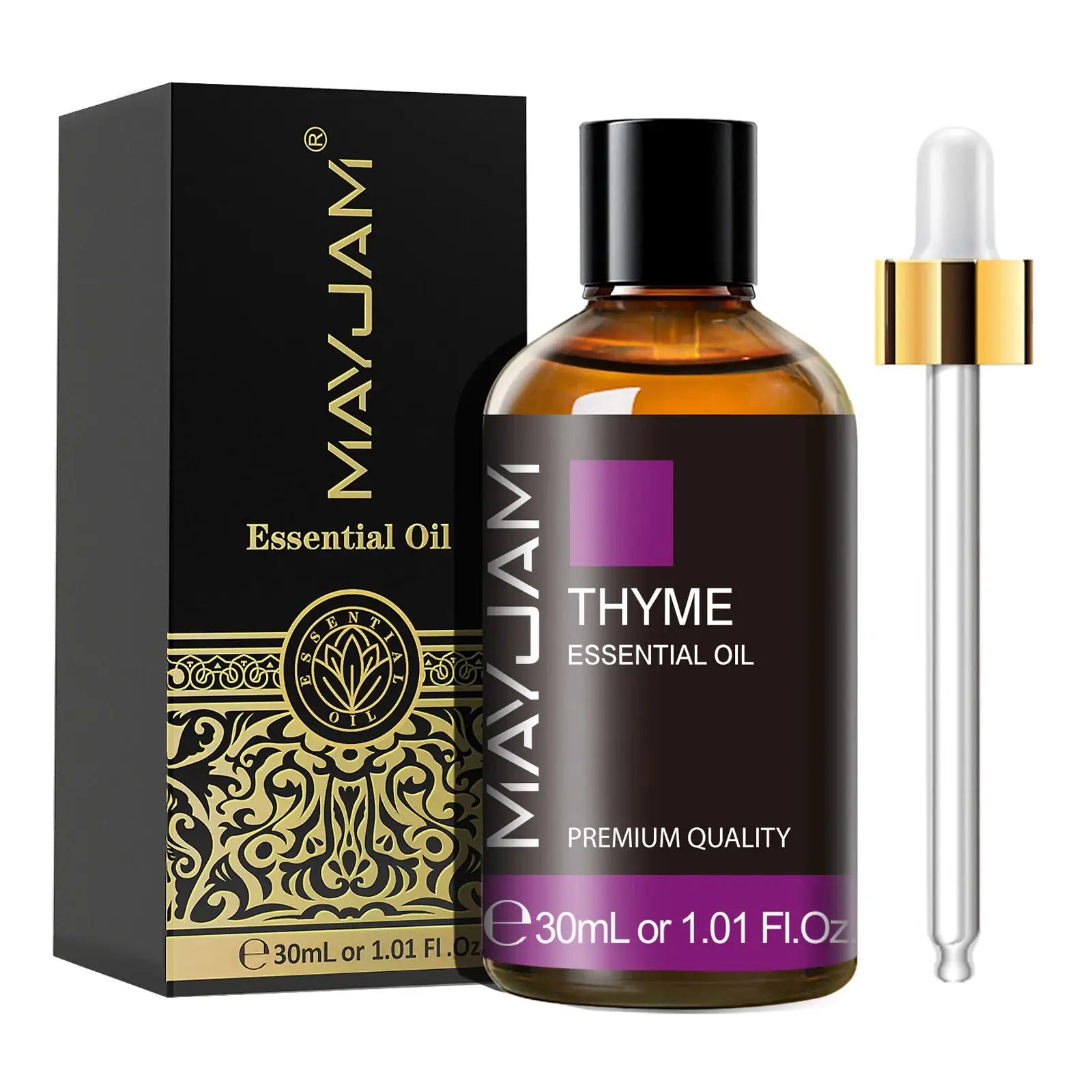 MAYJAM 30ml Aromatherapy Essential Oil Lavender Vanilla Jasmine Eucalyptus Peppermint For Diffuser Candle Soap