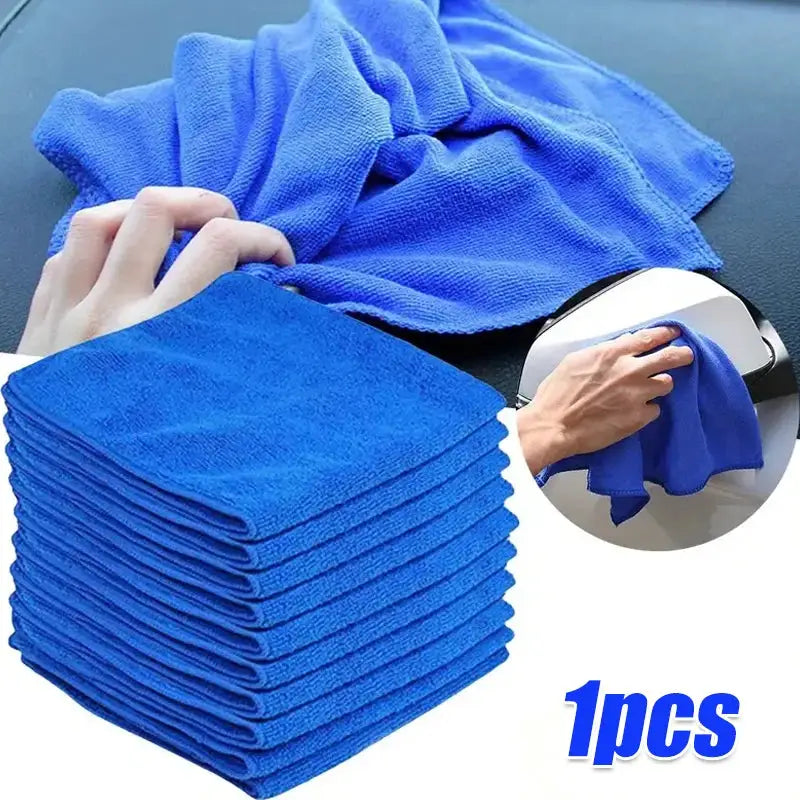 ProDetail Microfiber Towels 10 Pack Ultra Soft Absorbent Cloths For Car Wash Drying And Streak Free Shine