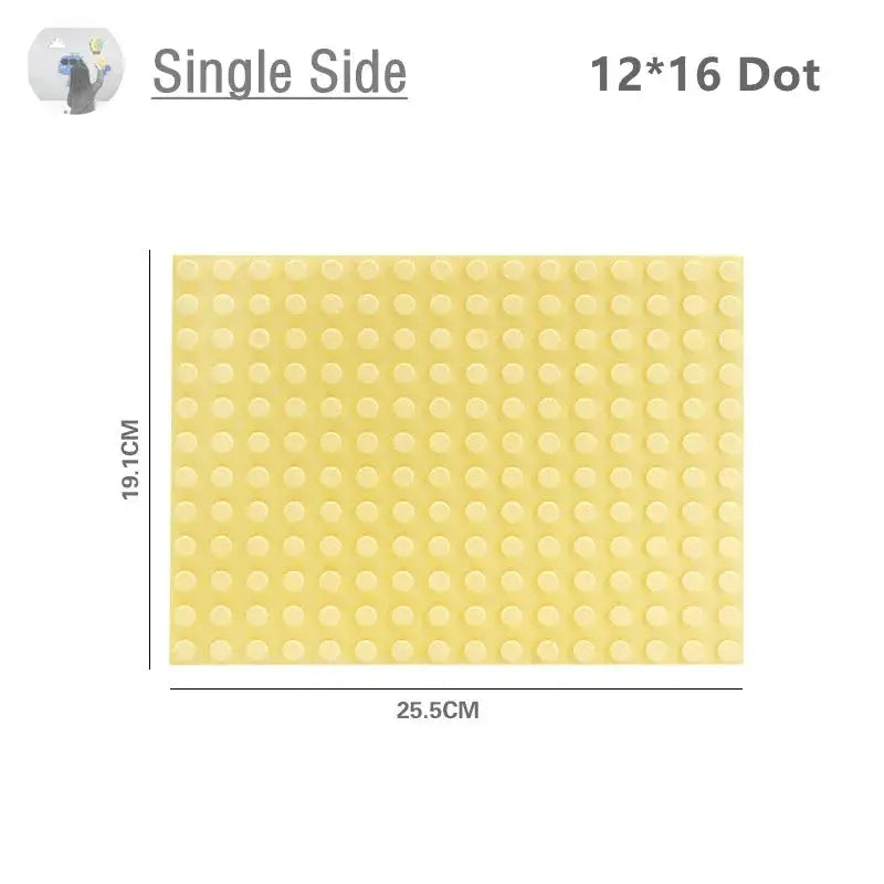 9 Sizes Big Building Plastic Blocks Base Plates Compatible With Large Bricks And Assembly Figures For Kids Toys