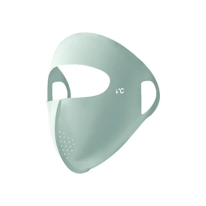 Summer Full Face Mask Sun Protection For Men And Women Unisex Outdoor Travel Ice Sense Breathable Elastic Facekini